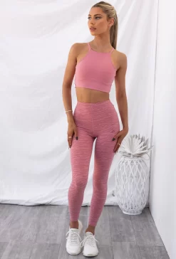 Reversible Sports Crop - Pink Zebra -Sportswear Shop PureDash03 11 2022 1044