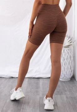 Mid Length Bike Short - Chocolate Zebra -Sportswear Shop PureDash03 11 2022 1165