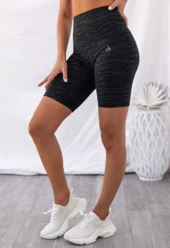 Mid Length Bike Short - Black Zebra -Sportswear Shop PureDash03 11 2022 1184