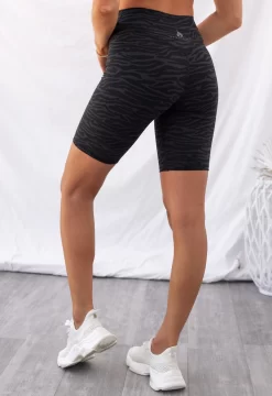 Mid Length Bike Short - Black Zebra -Sportswear Shop PureDash03 11 2022 1185