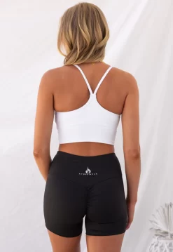 Mid Length Scrunch Shorts - Black -Sportswear Shop PureDash03 11 2022 1342