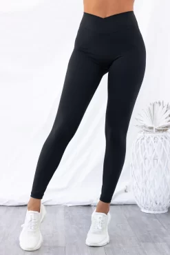 Cross Over Leggings - Black -Sportswear Shop PureDash03 11 2022 176