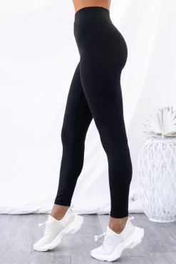 Cross Over Leggings - Black -Sportswear Shop PureDash03 11 2022 178