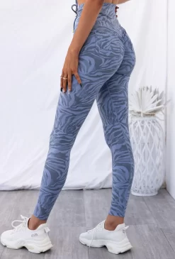 Wild Thing Pocket Legging - Aqua -Sportswear Shop PureDash03 11 2022 347