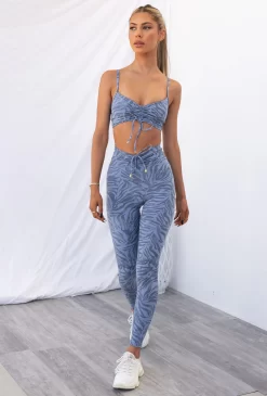 Wild Thing Pocket Legging - Aqua -Sportswear Shop PureDash03 11 2022 354