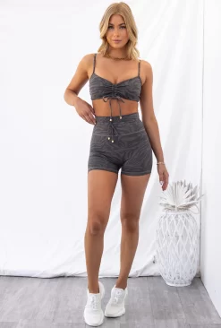 Wild Thing Belt Shorts - Cacoa -Sportswear Shop PureDash03 11 2022 477 1