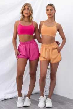 Pump Up Shorts - Apricot 26 Pump Up Shorts - Apricot -Sportswear Shop PureDash03 11 2022 534