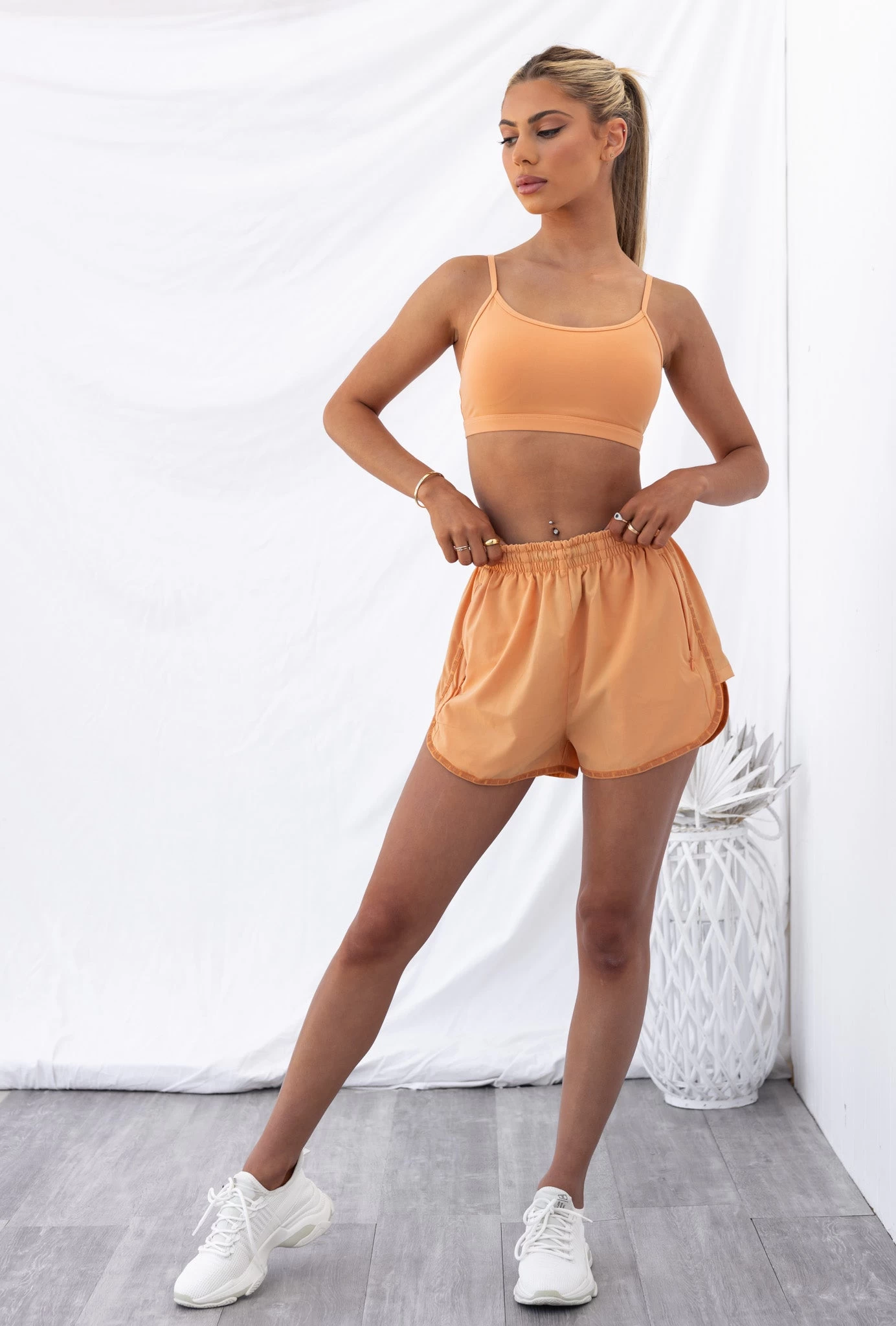 Pump Up Shorts - Apricot 6 Pump Up Shorts - Apricot - Image 6