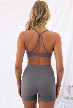 Steady Bralette - Carbon