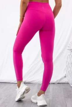 Cross Over Leggings - Fuscia -Sportswear Shop PureDash03 11 2022 789