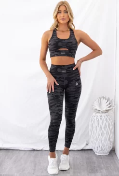 Full Length Leggings - Black Camo -Sportswear Shop PureDash03 11 2022 826