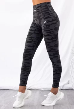 Full Length Leggings - Black Camo -Sportswear Shop PureDash03 11 2022 840