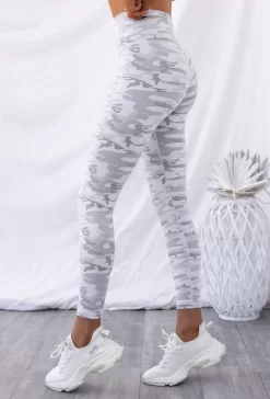 Full Length Leggings - Grey Camo -Sportswear Shop PureDash03 11 2022 863