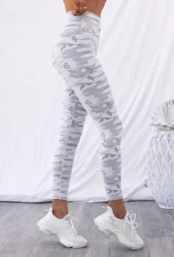 Full Length Leggings - Grey Camo -Sportswear Shop PureDash03 11 2022 866