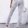 Full Length Leggings - Grey Camo
