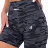 Mid Length Short - Black Camo