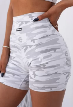 Mid Length Short - Grey Camo