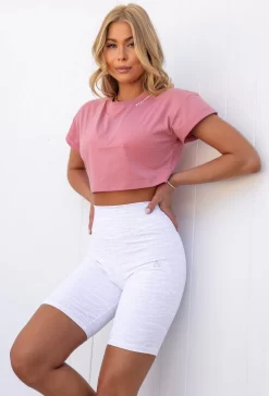 Energy Cropped Tee - Pink -Sportswear Shop PureDash03 11 2022 940