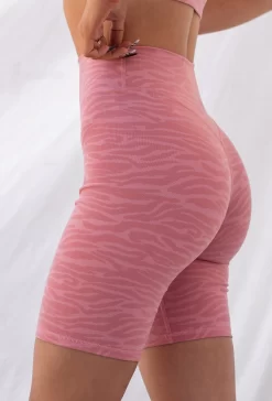 Mid Length Bike Short - Pink Zebra -Sportswear Shop PureDash03 11 2022 955
