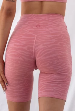 Mid Length Bike Short - Pink Zebra -Sportswear Shop PureDash03 11 2022 956