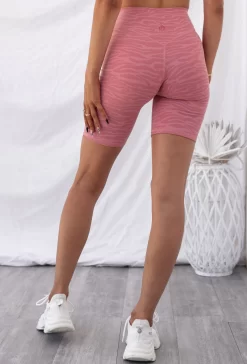 Mid Length Bike Short - Pink Zebra -Sportswear Shop PureDash03 11 2022 961