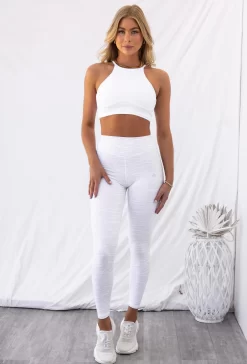 Reversible Sports Crop - White Zebra -Sportswear Shop PureDash03 11 2022 972