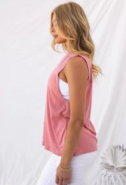 Emerge Training Tank - Pink -Sportswear Shop PureDash03 11 2022 999