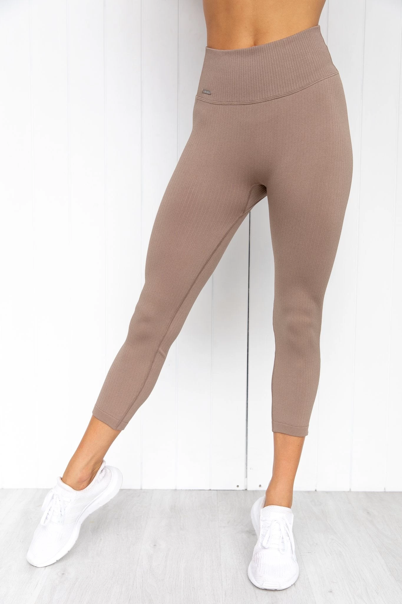 Aim'n Espresso Ribbed Seamless 7/8 Tights 3 Aim'n Espresso Ribbed Seamless 7/8 Tights - Image 3