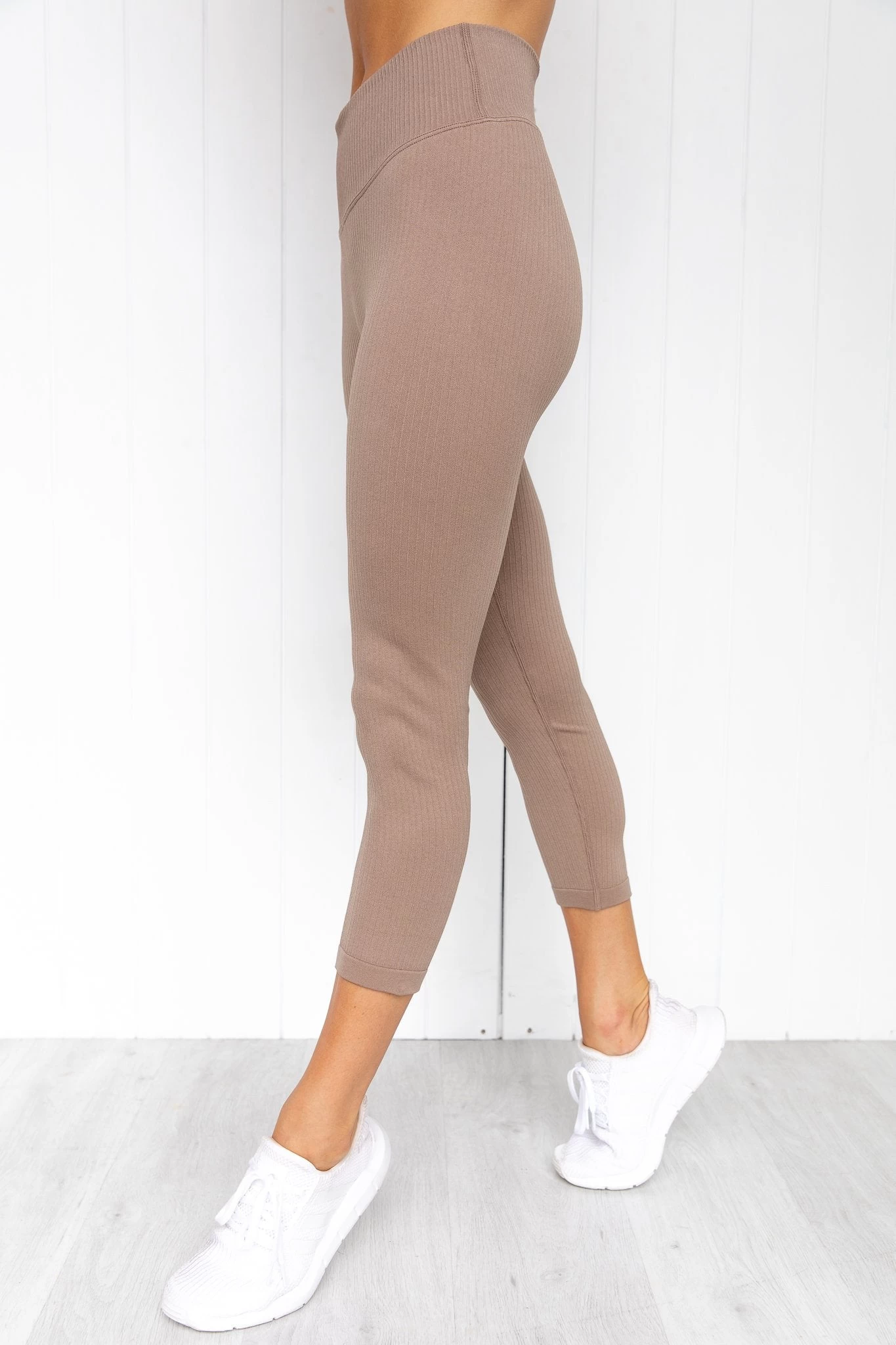 Aim'n Espresso Ribbed Seamless 7/8 Tights 1 Aim'n Espresso Ribbed Seamless 7/8 Tights