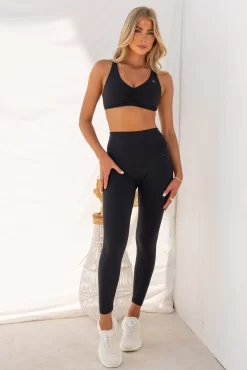 Zero Rise Everyday Ankle Length Leggings - Black -Sportswear Shop Taylah26 09 2022 1108