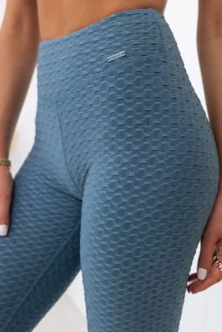 Optic Scrunch Bum Leggings - Teal -Sportswear Shop Taylah26 09 2022 153