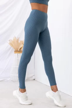 Optic Scrunch Bum Leggings - Teal -Sportswear Shop Taylah26 09 2022 165