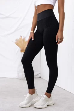 Honeycomb Scrunch Seamless Leggings - Black -Sportswear Shop Taylah26 09 2022 327