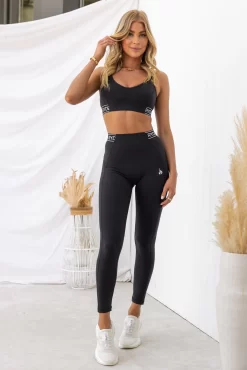 Level Up Scrunch Leggings - Black -Sportswear Shop Taylah26 09 2022 547