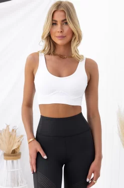High Impact Sports Bra - White