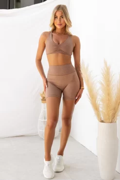 Align Bralette - Nutmeg Marl -Sportswear Shop Taylah26 09 2022 910