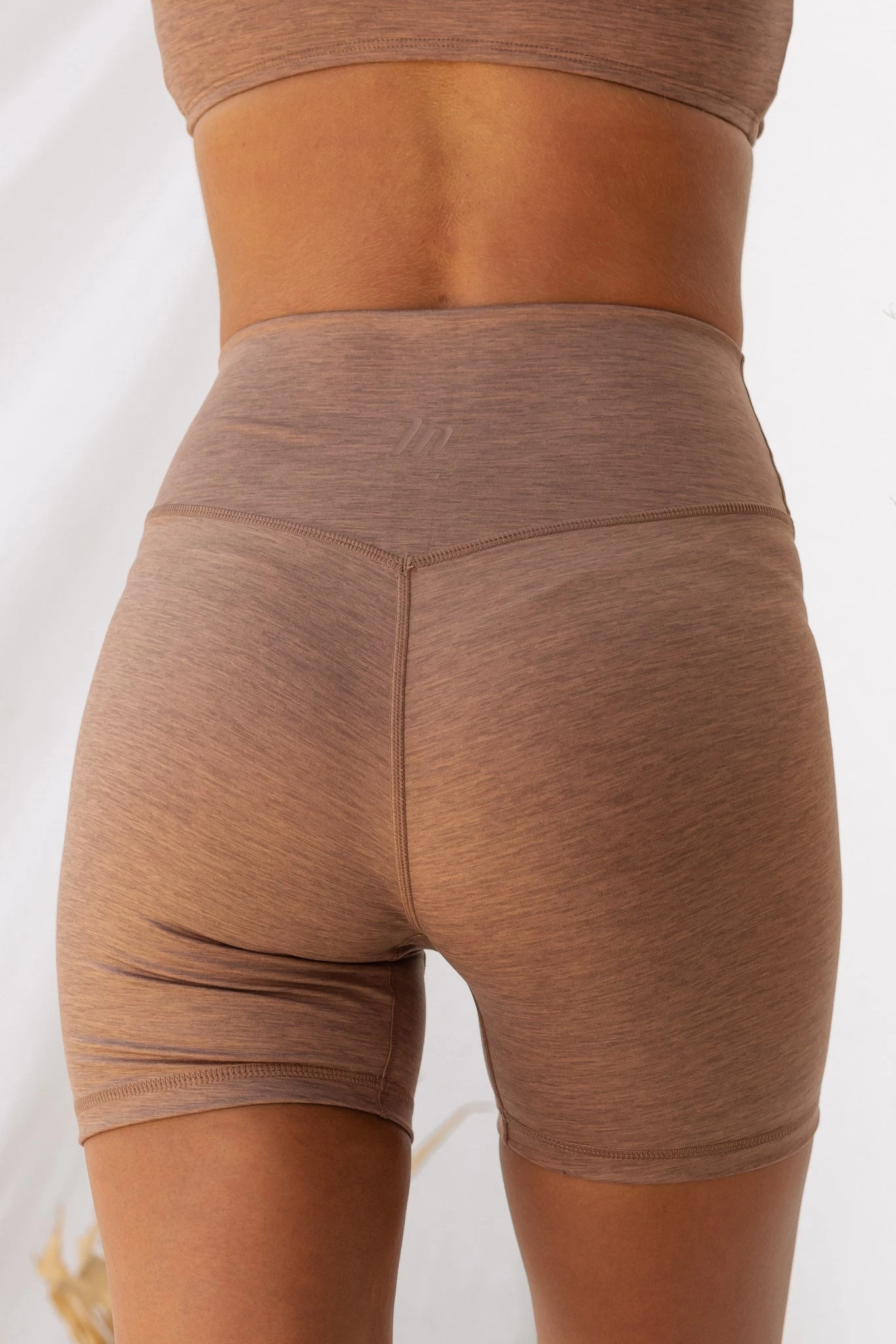 Zero Rise Everyday Midway Shorts - Nutmeg Marl 7 Zero Rise Everyday Midway Shorts - Nutmeg Marl - Image 7