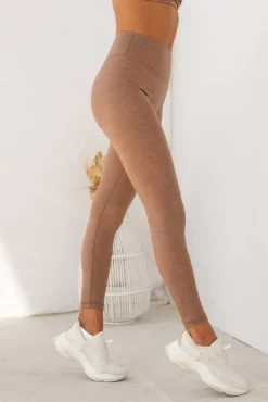 Zero Rise Everyday Ankle Length Leggings - Nutmeg Marl -Sportswear Shop Taylah26 09 2022 997
