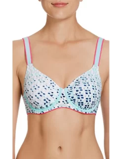 Berlei - High Performance Digital Wave Blue & Pink Sports Bra YYR9 -Sportswear Shop berlei high performance digital wave blue pink sports bra yyr9 3