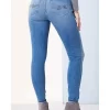 NYDJ - Ami Super Skinny Jeans In Helton Wash With Embellished Pockets *M66J28H74278