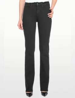 NYDJ - Barbara Bootcut Jeans In Black Denim ( Regular & Short ) *40232B