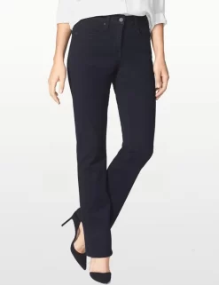 NYDJ - Billie Mini Bootcut Jeans In Black Denim *M40K25DT