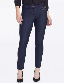 NYDJ - Clarissa Ankle Jeans In Dark Wash *M10Z1085 -Sportswear Shop nydj clarissa ankle jeans in dark wash 10z1085 1