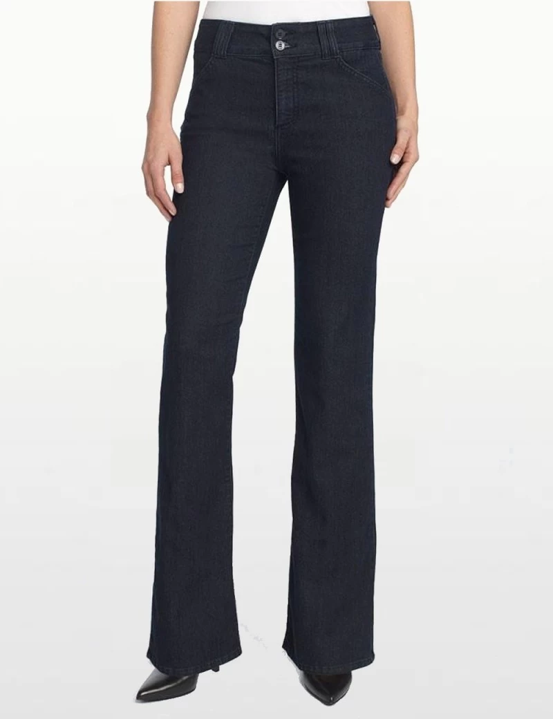NYDJ - Gwenyth Dark Wash Bootcut Jeans ( Petites ) *P1042 1 NYDJ - Gwenyth Dark Wash Bootcut Jeans ( Petites ) *P1042