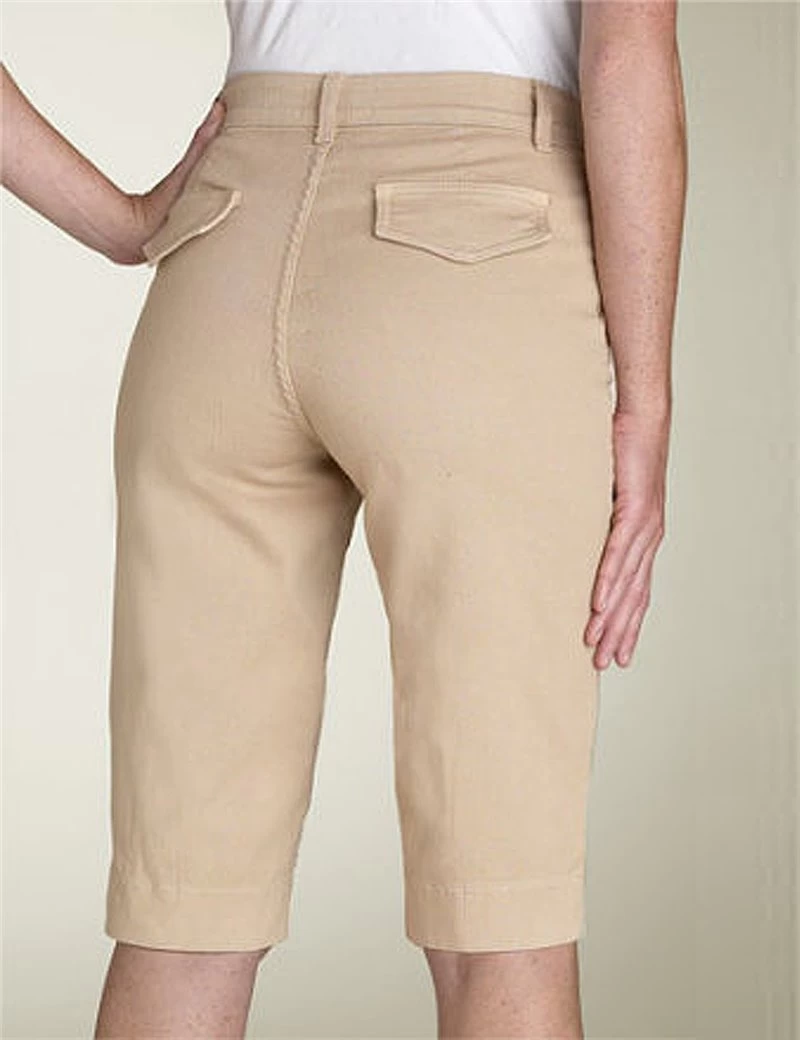 NYDJ - Bermuda Shorts With Flap Pockets *1726 2 NYDJ - Bermuda Shorts With Flap Pockets *1726 - Image 2