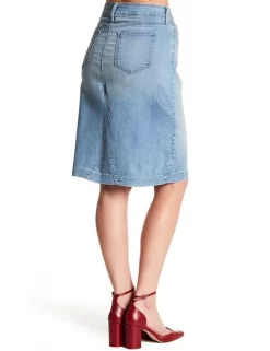 NYDJ - Emma Skirt In Manhattan Beach Wash *M10Z1237