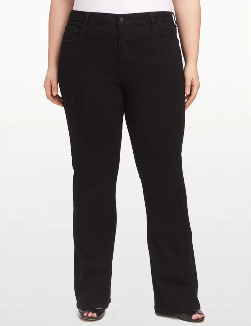 NYDJ - Hayden Bootcut Jeans In Black ( Plus ) *W4032B 2 NYDJ - Hayden Bootcut Jeans In Black ( Plus ) *W4032B - Image 2