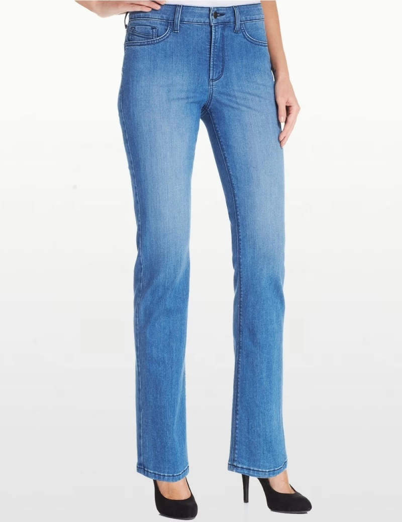 NYDJ - Haley Straight Leg Jeans In Newberry Wash *M44K43N14338 1 NYDJ - Haley Straight Leg Jeans In Newberry Wash *M44K43N14338