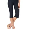 NYDJ - Joan Cropped Capri's In Dark Wash ( Plus & Regular) *10736T2062