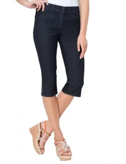 NYDJ - Joan Cropped Capri's In Dark Wash ( Plus & Regular) *10736T2062